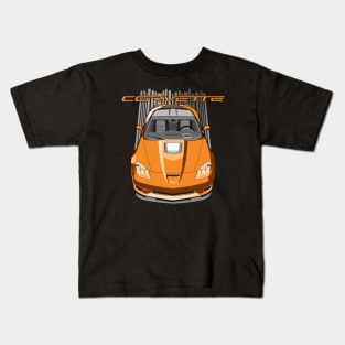 Corvette C6 ZR1 - Orange Kids T-Shirt